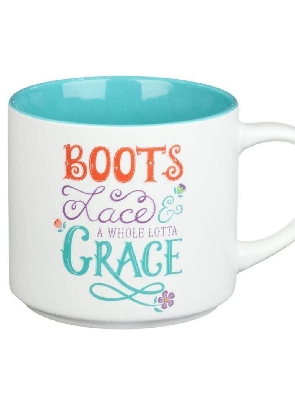 Boots Lace and Grace Ceramic Coffee Mug